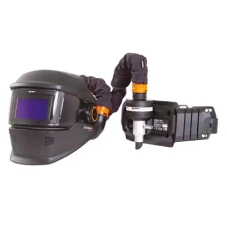 Przyłbica spawalnicza samościemniająca KEMPPI GAMMA GTH3-SFA + system powietrza RSA-230 + torba