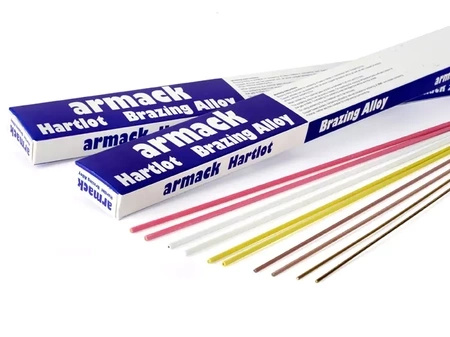 Lut srebrny ARMACK L-Ag45Sn otulony twardy, 2.0x500 mm