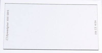 Szybka wewnętrzna 3M SPEEDGLAS 9002X 1 DIN 53x103