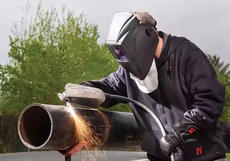 Osłona szyi HYPERTHERM, skórzana