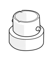 Adapter przewodu powietrznego KEMPPI RSA 230 do Beta e90 Gamma GTH3