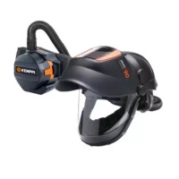 Przyłbica spawalnicza samościemniająca KEMPPI DELTA+ 90 XFA + system powietrza FA Flow-Control