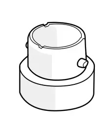 Adapter przewodu powietrznego KEMPPI RSA 230 do Beta e90 Gamma GTH3